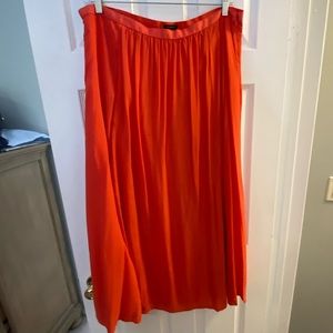 Ann Taylor Maxi Pleated Skirt